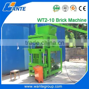 WT2-10 New Design Clay Interlocking Brick Machine Best Price thumbnail-2