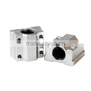 Prusa i3 3D Printer Accessories SC8UU 8mm Linear Axis Ball Bearing Slide Block With Bearing Match Use 8 mm Box-type Linear Slide thumbnail-2