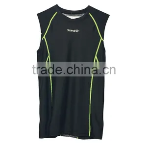 Santic Men's Compression S/S Vest OEM Service thumbnail-1