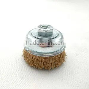 Cup Brushes With Thread, Diameter 75mm or 3" thumbnail-1