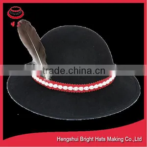 Wide Brim Wool Felt Floppy Hat for Women thumbnail-1