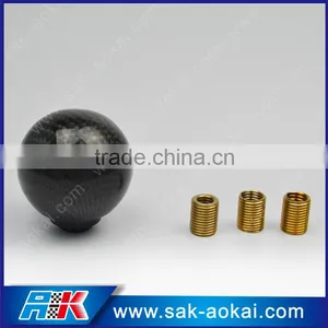 Real Carbon Fiber Gear Shift Knob Racing Shift Knob thumbnail-1