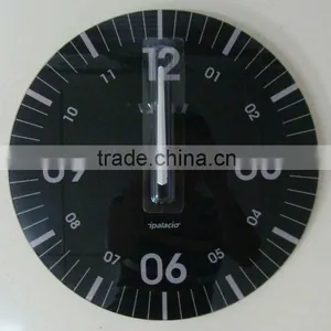 Decorative Glass Wall Mounted Clock thumbnail-1