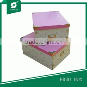 CUSTOM DESIGN LOGO PRINTED RIGID BOX thumbnail-1
