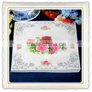 White Dinner Paper Napkin/Promotional Logo Printed Napkin Paper Quality Choice thumbnail-6