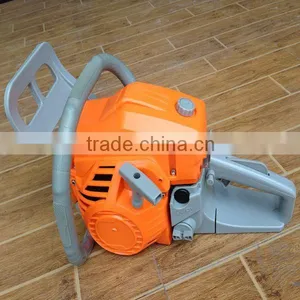 52cc Orange and Gray Color Gasoline Chain Saw 5200,oil Chain Saw thumbnail-1