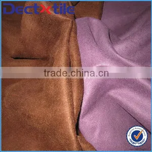 Selling Suede Microfiber Towel Fabric Suede Fabric for Sofa Shoes thumbnail-1
