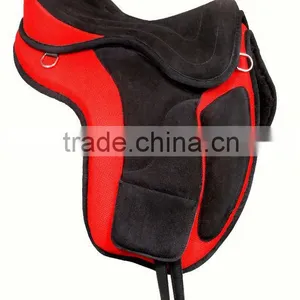 Leather Treeless Saddle thumbnail-1