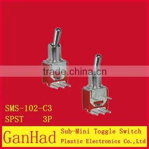 3pin SPST Electric Toggle Switch thumbnail-1