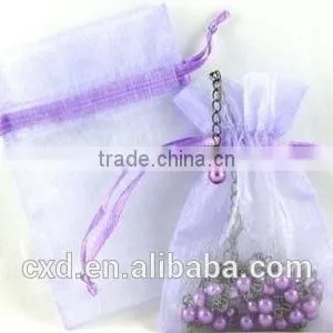 Customized Logo Organza Bag For Gift Jewelry Cosmetic thumbnail-6