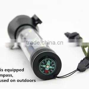 Gift Box-2016 NewTen Functions in One Flashlight,Solar LED Torch With Hammer Campus USB Android Output Car Essential Emmergency thumbnail-4