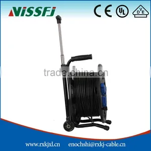 IP44 Electric Cable Reel Drum Stand thumbnail-2