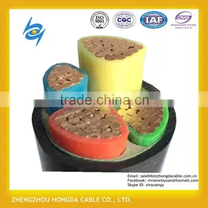 Yjv 0.6/1kv Xlpe Insulated Swa Pvc 4x240mm2 Power Cable With Copper Conductor Supplier's Choice thumbnail-2