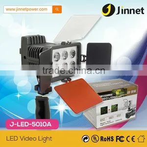 China Supplier LED-5010A 6 Led Bulbs Led Video Lamp for Canon Dslr 7D Mark II thumbnail-1