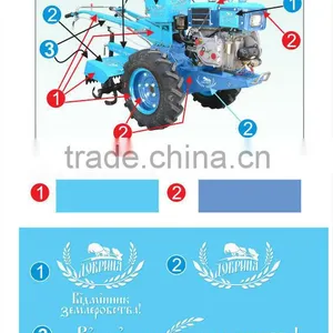 SH Brand 8HP 10HP 12HP Walking Tractor/ Shuhe Brand Power Tiller thumbnail-5