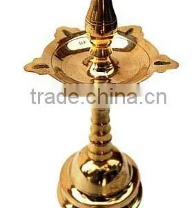 Oil Lamp, Metal Oil Lamp, Indian Wedding Oil Lamp thumbnail-1