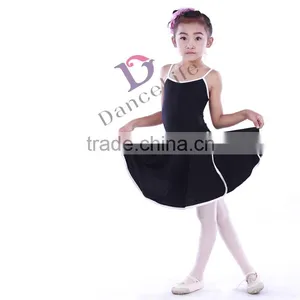 C2153 Kids Show Dancewear for Sale Black Jazz Dance Wear Guangzhou Ballet Dancewear thumbnail-3