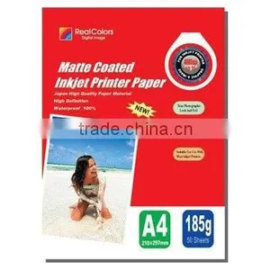 108g Matte Coated Inkjet Photo Paper (dye&pigment Ink, Waterproof) thumbnail-1