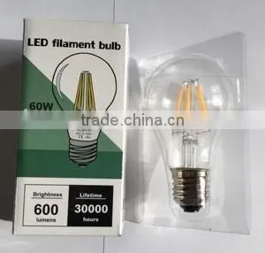 LED New Filament Type and CE, Energy Star, ETL, RoHS, UL Certification LED Filament Lamp 8W thumbnail-4