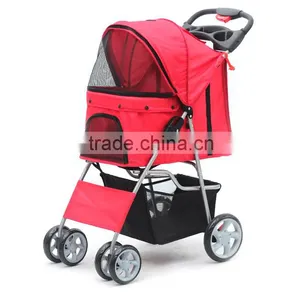 Sp02High Quality New 2016 Lastest Design Fashionable Pet Travel Stroller thumbnail-2