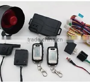 Two Way Car Alarm System With Self Battery to Avoid Cutting Wire thumbnail-1