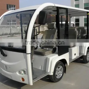 14 Seats Electric Sightseeing Bus Shuttle Bus on Sale thumbnail-6