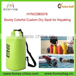 Tarpaulin Waterproof Sturdy Colorful Custom Dry Sack for Kayaking thumbnail-1