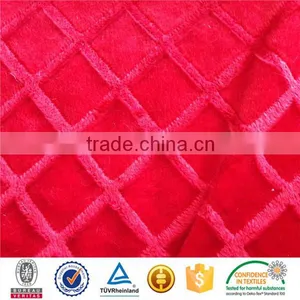 Polyester Upholstery Brushed Soft Velvet Fabric for Sofa Cover Pillow thumbnail-4