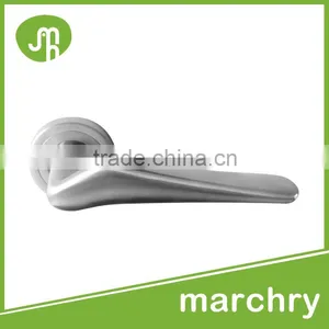 MH-0345 Simple Modern Wood Door Metal Door Handle thumbnail-1
