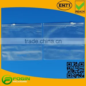Wholesale Pvc Plastic Slider Zipper Bag thumbnail-1
