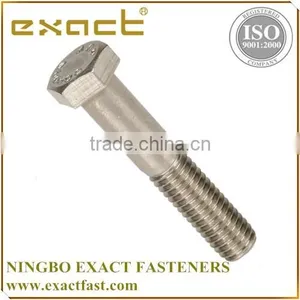 DIN931 Grade 8.8 Half Thread Carbon Steel Hex Bolt and Nut thumbnail-3