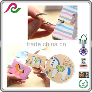 2016 New Design Custom Printed Die Cut Note Pads With Iron Hoop thumbnail-4