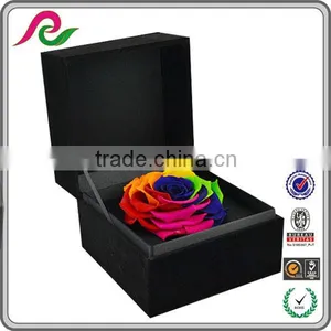 Custom Cardboard Gift Paper Box With Ribbon for Flower Packing thumbnail-5