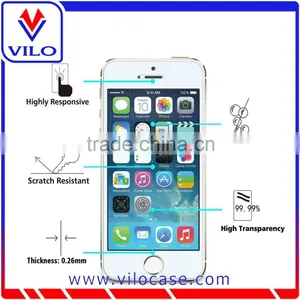 Premium HD Clear Tempered Glass Screen Protector for IPhone SE thumbnail-2