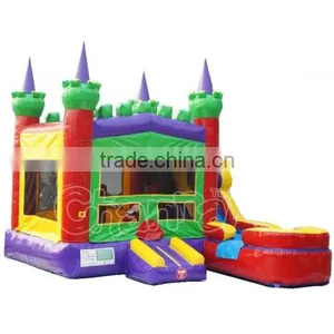 Wet Dry Combo Slide Inflatable King Bouncy Castle Quality Choice thumbnail-1
