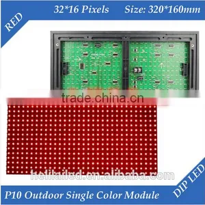 Transparent Led Display 32*16 P10P16p25Pixel High Brightness for Single Color WIFI Outdoor Led Digital Sign Board thumbnail-1