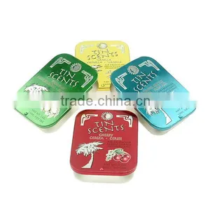 Small, Pretty and Colorful Mint Tin Box With Slip Cover thumbnail-1