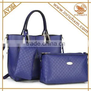 Handbags Women Fashion Bags Ladies Handbag Sets 3PCS in 1 Designer Handbag OEM Bag Factory Made in Quality Choice thumbnail-1