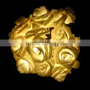 20L Battery Christmas Wedding Party Holiday Indoor Outdoor String Led Rose Light thumbnail-1