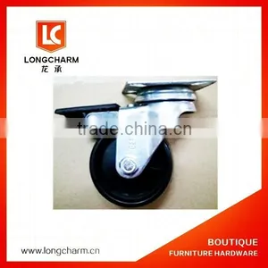 40mm TPR Ball Bearing Caster Flat Furniture Casters Chair Caster thumbnail-6