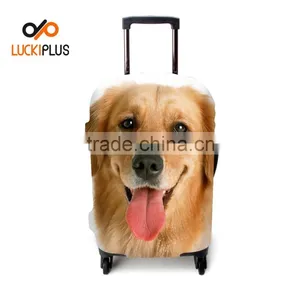 Luckiplus Spandex Soft Trolley Case Cover Unique Technology Portable Luggage Cover thumbnail-4