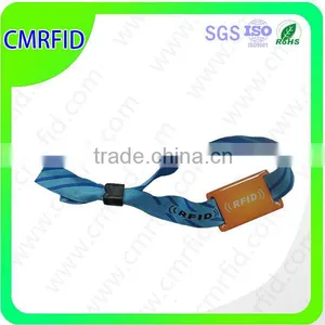 New Style Personal Nfc Custom Woven Nylon Wristband for Events thumbnail-2