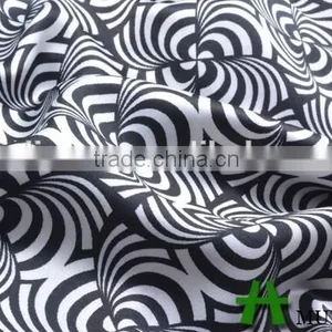 Mulinsen Textile 50D*50D Polyester Satin With Twist Type of Satin Fabric thumbnail-3