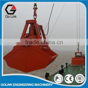 30t 6-12CBM Electro-Hydraulic Clamshell Grab Bucket for Bulk Material thumbnail-4