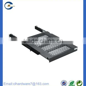 Professional Manufacture 4 Sides Mounted Sliding Shelf for Network Cabinet thumbnail-1