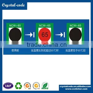 Temperature and Color Change Stickers, Heat Sensitive Color Changing Sticker Label thumbnail-3