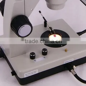 LED 6.5-45X(90X) Stereo Zoom Gem Testing Microscope thumbnail-2