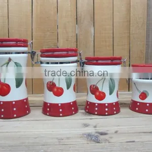 Wholesale Ceramic Airtight Container for Storaging Food thumbnail-1