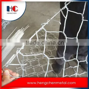 High Quality Guaranteed Galvanized Pvc Coated Low Carbon River Protection Pvc Coated Gabion Box thumbnail-1