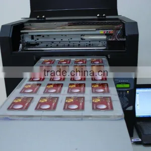 A3 Size Flatbed Pvc IC ID Card Inkjet Printer thumbnail-1